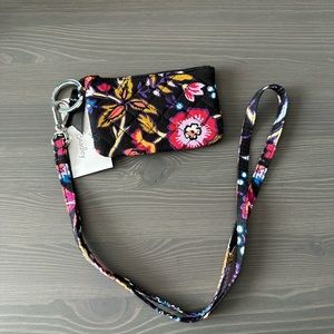 Vera Bradley Iconic ZipID Lanyard - Foxwood